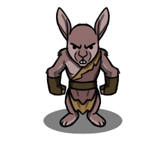 Rabbitfolk Barbarian 2 by Hammertheshark